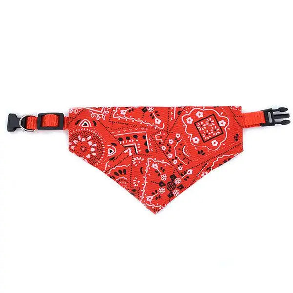 Cat Collar Lovely Adjustable Necktie Scarf Bandana For Pets