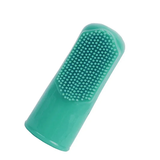 YOUSE Super Soft Finger Dog Toothbrush For Pets Tartar Control