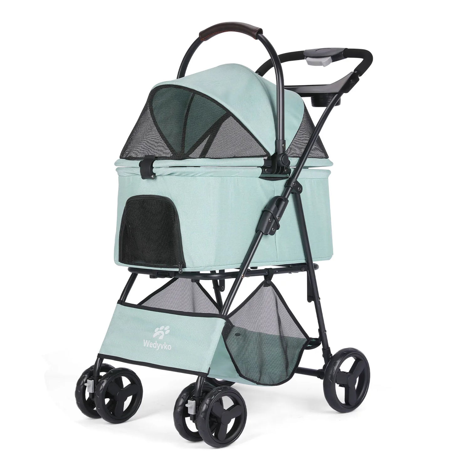 3 In 1 Pet Stroller All Terrain With Removable Carrier