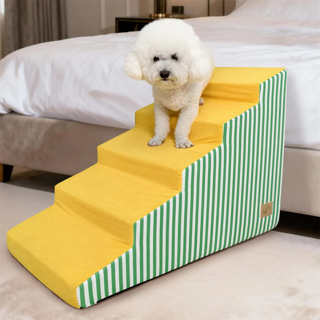 Bright Pet Stairs With High Density Foam And Non Slip Cover
