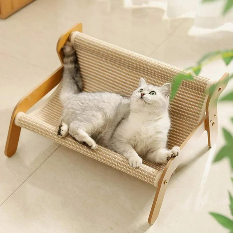 Durable Cat Hammock Sofa Scratching Post Pet Furniture
