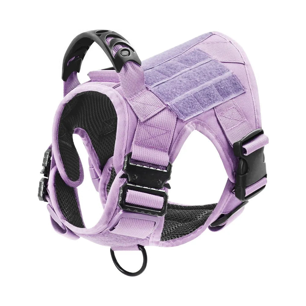 PETRAVEL Military Camouflage Dog Harness For All Dogs