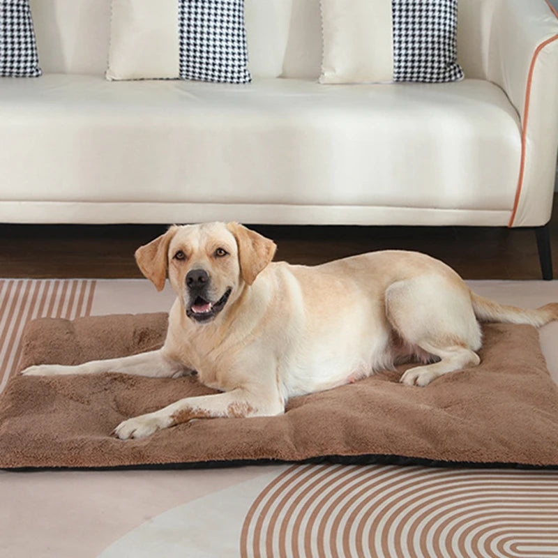 Heated SuperPlush Dog Bed Mat For Cats And Large Dogs