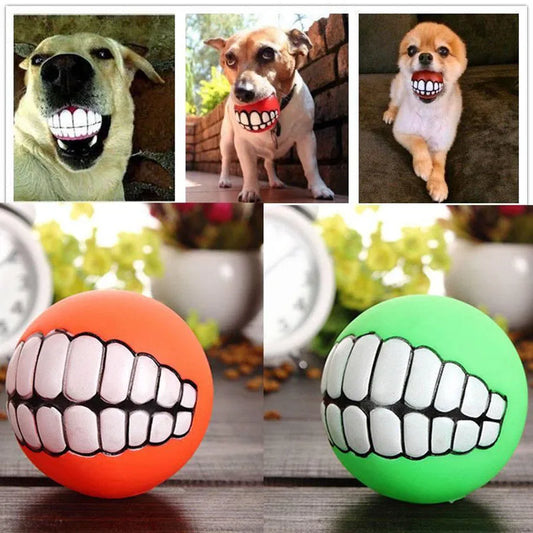 Rubber Squeaky Dog Chew Toy for Small Puppies and Pets