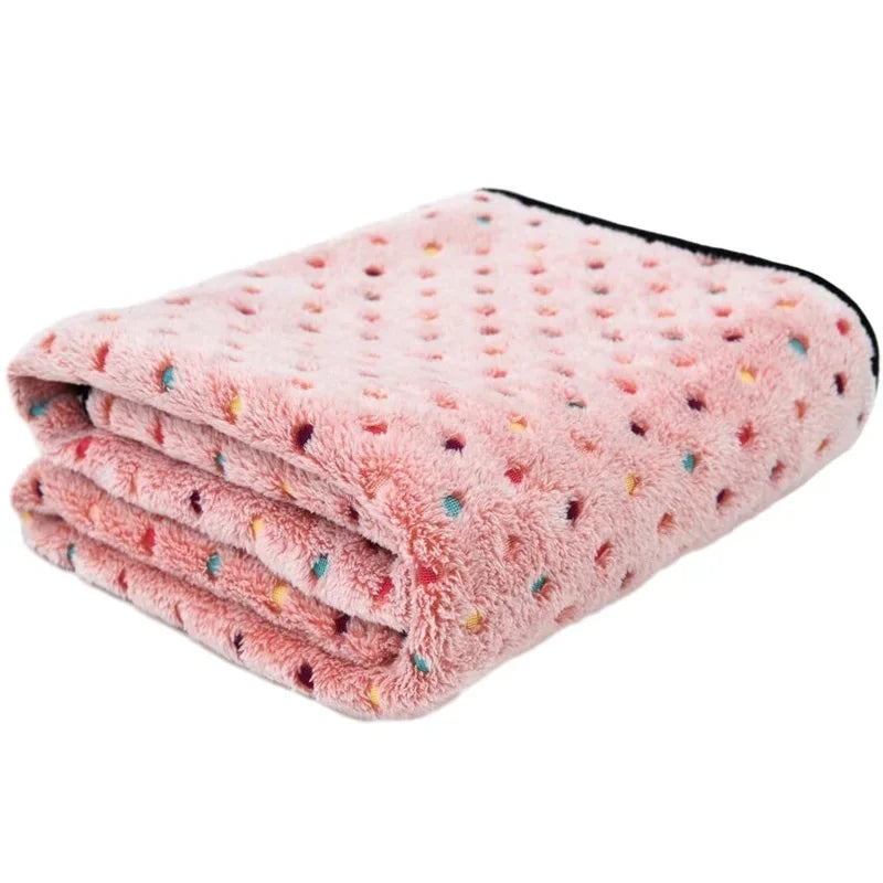 Soft Fluffy Pet Blanket For Cats And Dogs Cozy Warmth