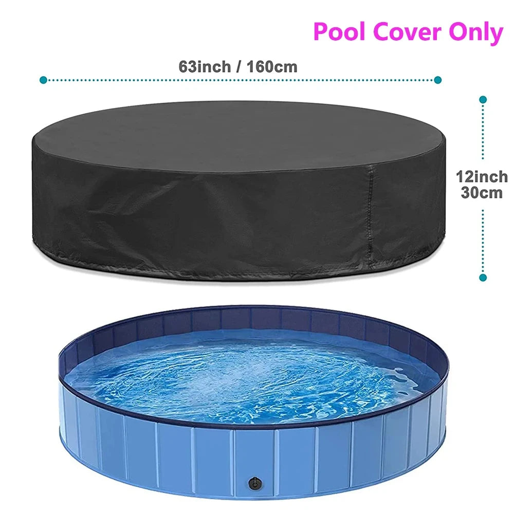 Portable Dog Pool Bath Tub For Large Dogs Outdoor Use