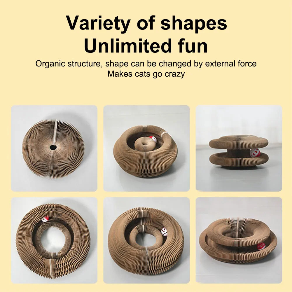 APWIKOGERCN Magic Organ Cat Scratching Board and Post