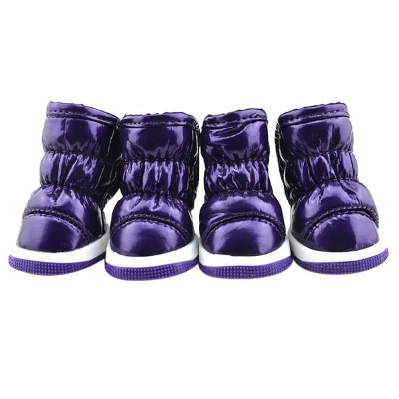 Pet Shoes Waterproof Winter Boots For Small Medium Dogs