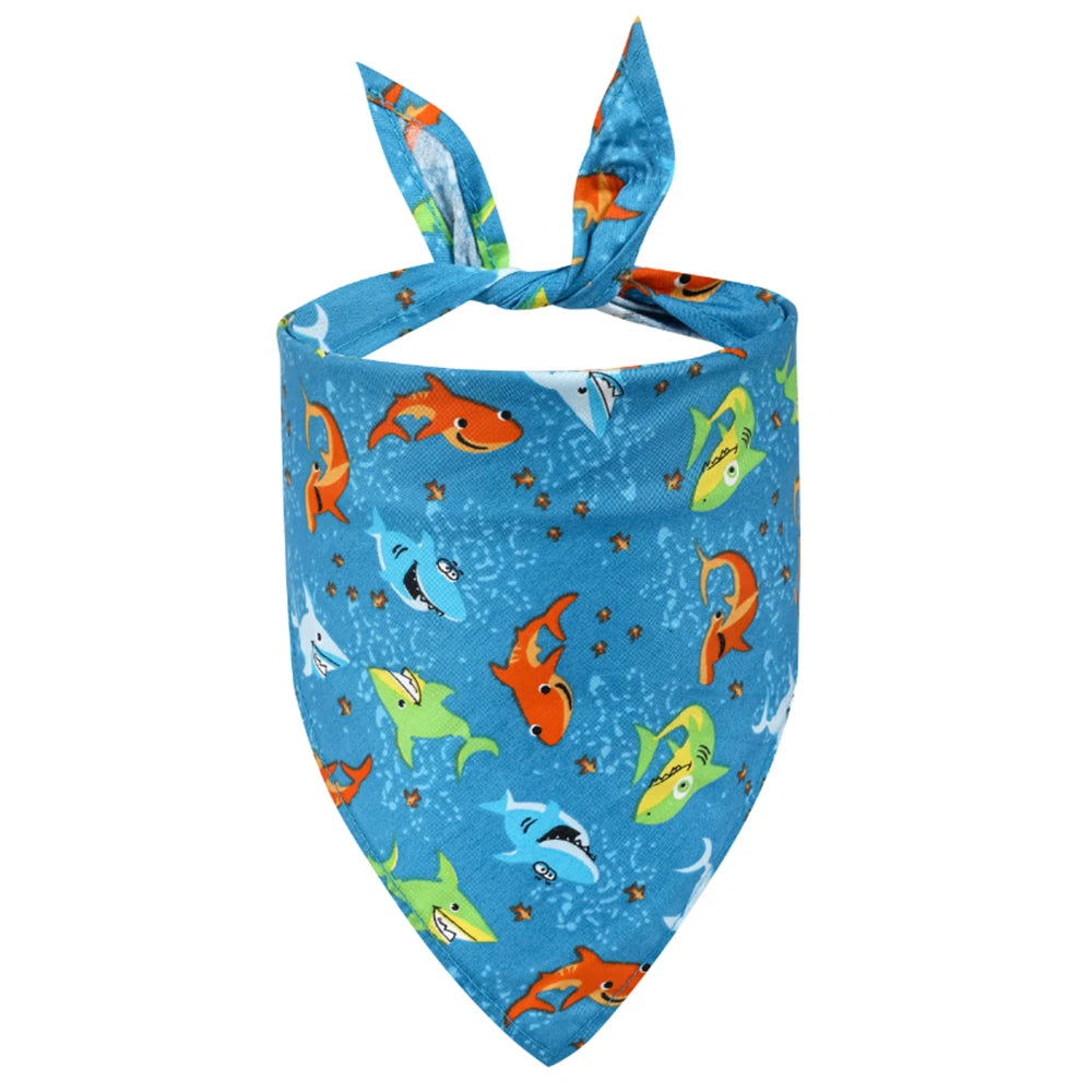 Quality Washable Adjustable Dog Bandana Scarf For Pets