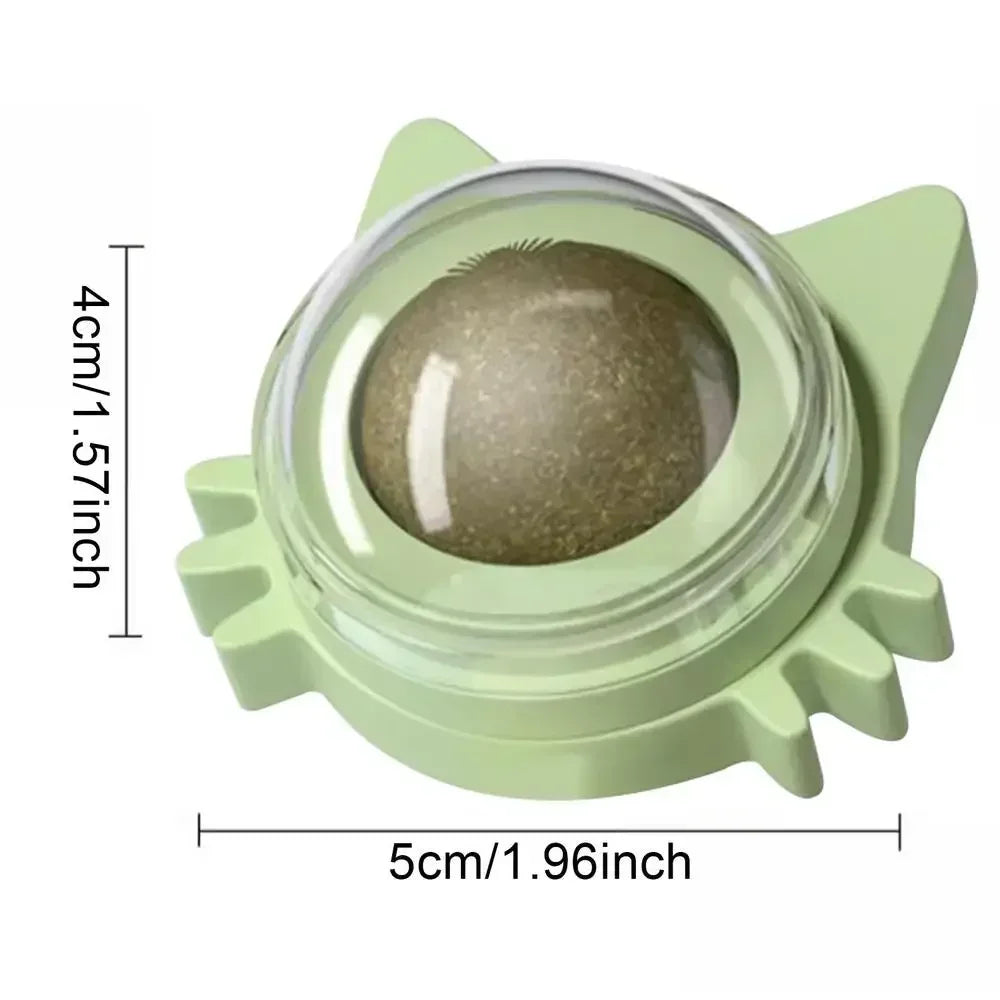 DIAMRICN Interactive Catnip Balls for Cats Playful Chewing Toy