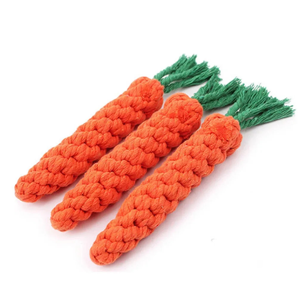 Durable Braided Dog Bite Rope Toy For Teeth Cleaning