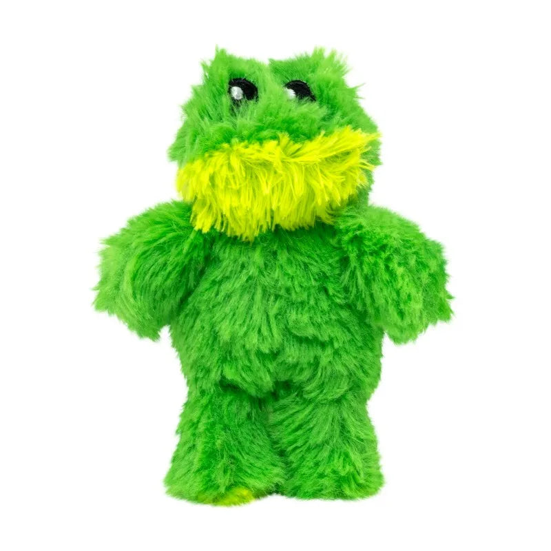 Premium Fleece Frog Dog Toy Featuring Durable Squeaker