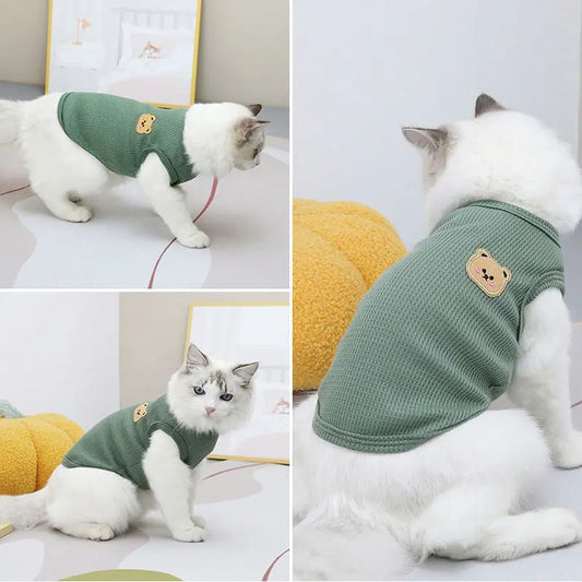 Breathable Fleece Pet Vest For Dogs And Cats Lightweight