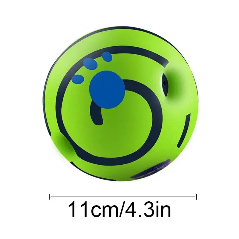 YTYIN Dog Toy Wobble Wag Giggle Ball For Attention