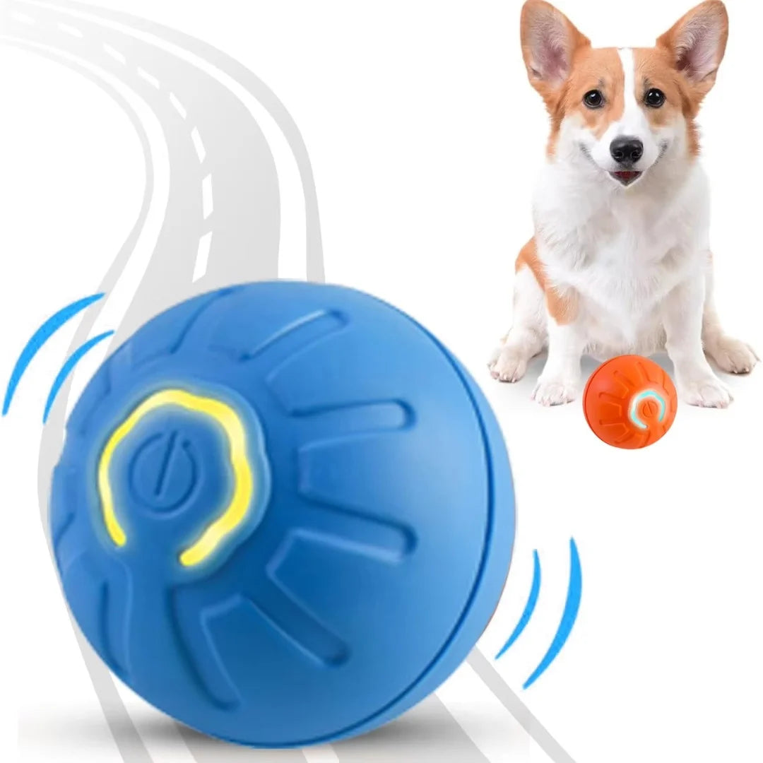Smart Bouncing Electric Pet Ball Toy for Cats and Dogs