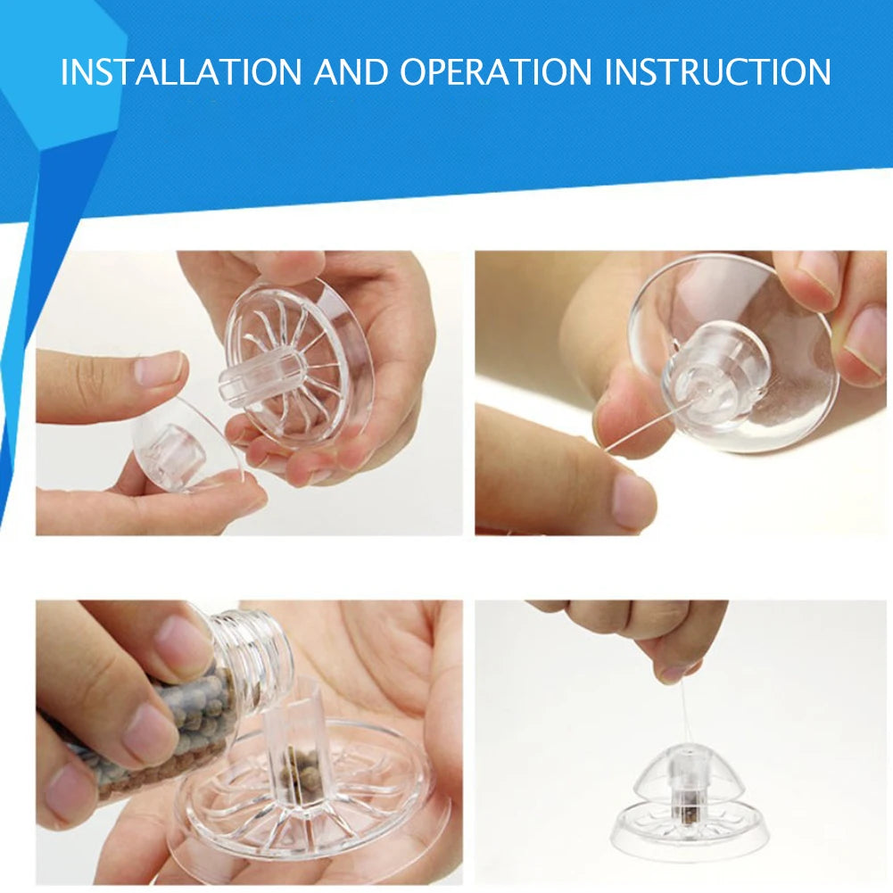 Clear Snail Trap for Aquarium Fish Tank Snail Catcher Tool