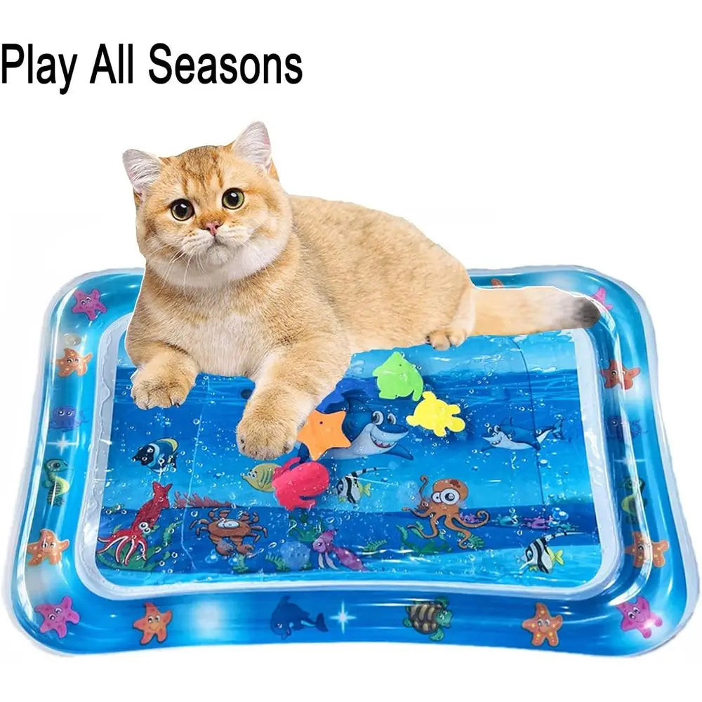 Thickened Cat Water Bed Sensory Playmat All Seasons for Pets