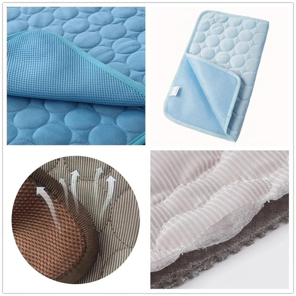 BeiYu Pet Dog Cooling Mat Self Cooling Pad For Pets
