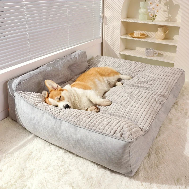 Winter Warm Non Slip Cat And Dog Kennel Bed Cushion