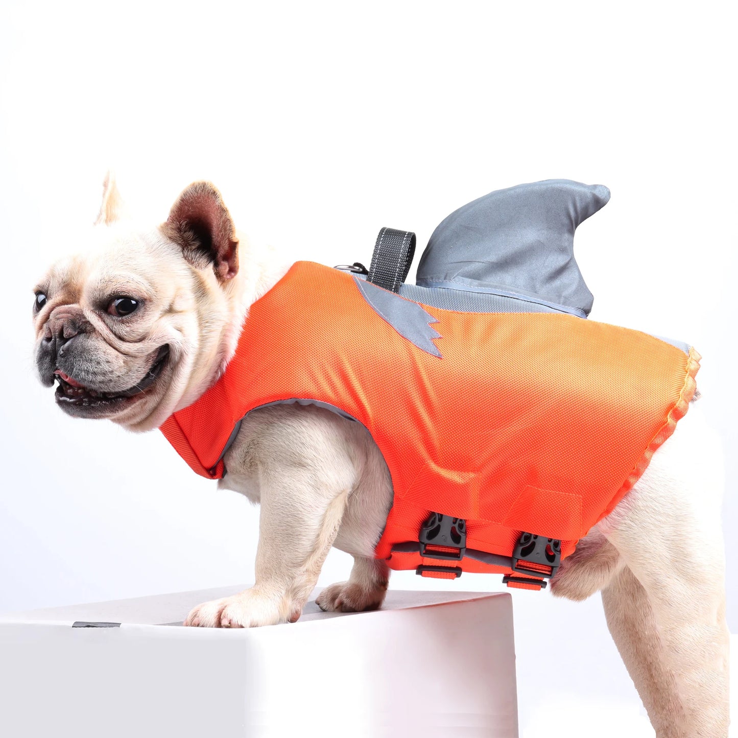 Wangupet Dog Life Vest High Buoyancy Reflective Rescue Handle