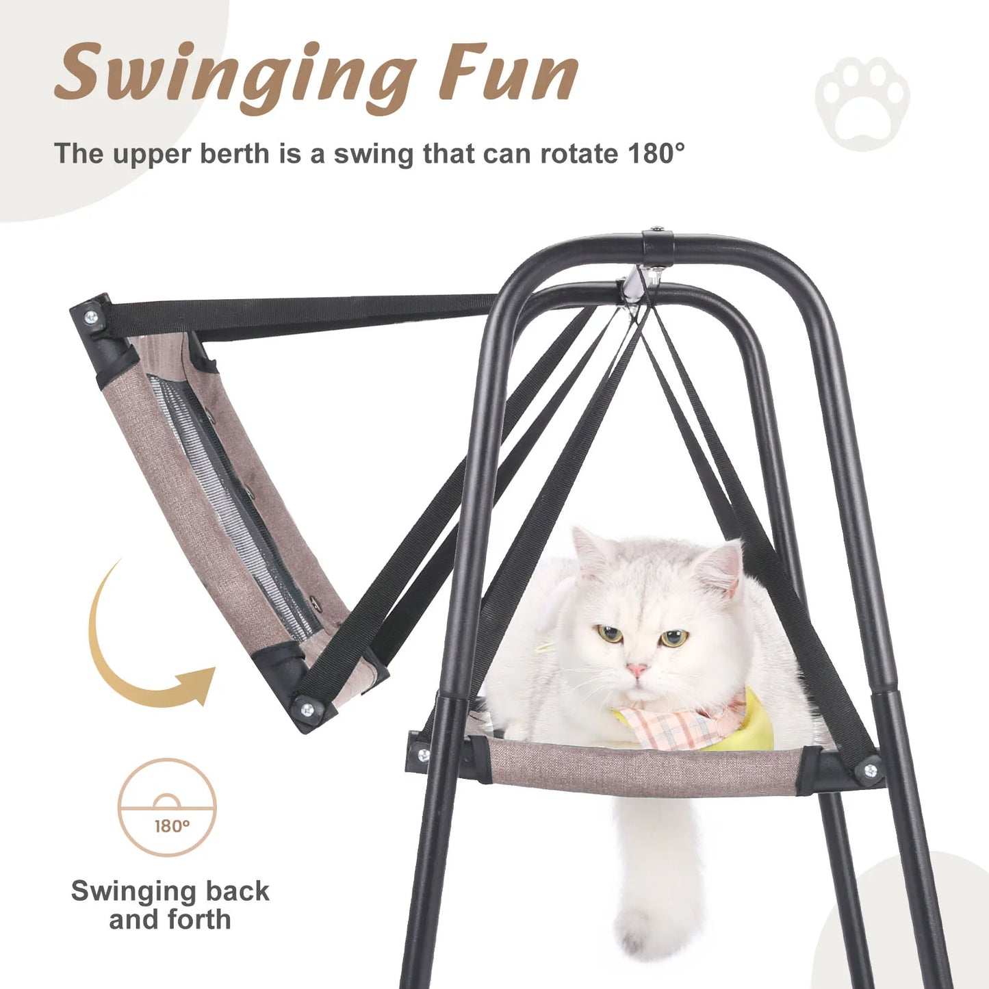Cat Hammock Double Layer Window Bed For Cats Indoor