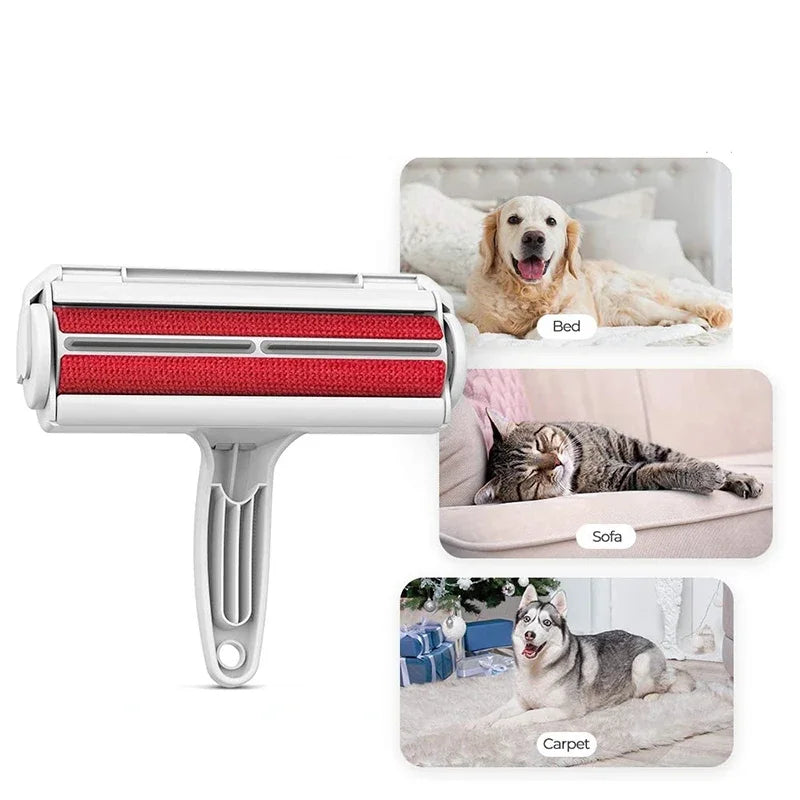 Compact Pet Hair Remover Brush For Furniture Carpet Car Upholstery