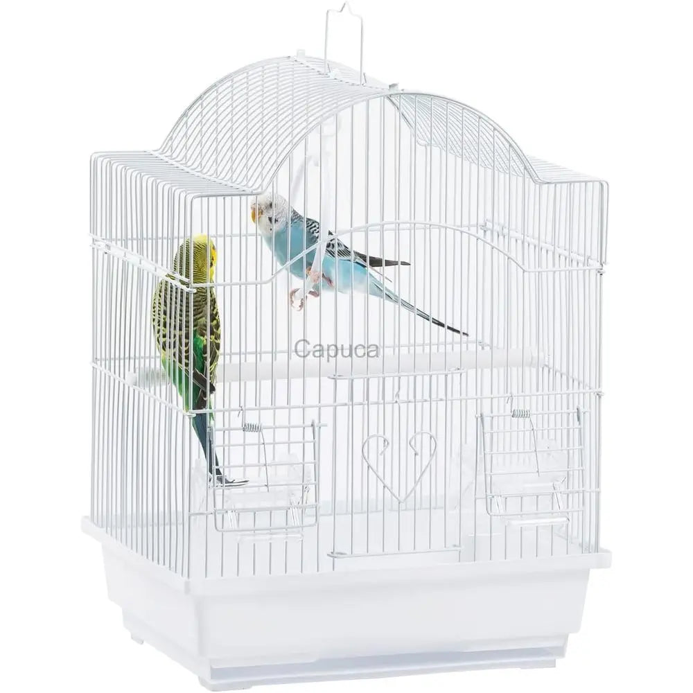 Portable Bird Cage Kit For Small Birds With Accessories