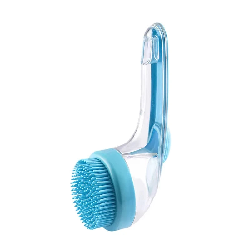 Pet Bathing Brush Silicone Massager For Dogs And Cats
