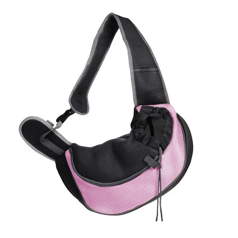 Pet Carrier Backpack With Mesh Travel Sling Shoulder Bag