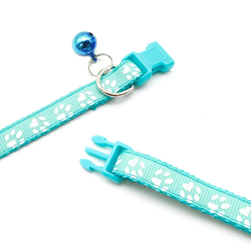 Wholesale Anti Lost Nylon Dog Collars With Bells For Pets