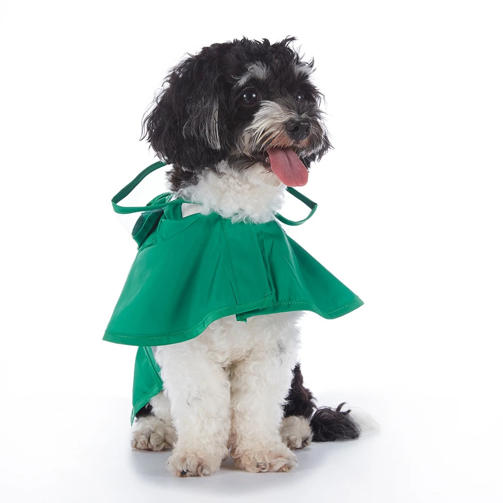 Reflective Dog Raincoat Waterproof Hooded Jacket for Dogs