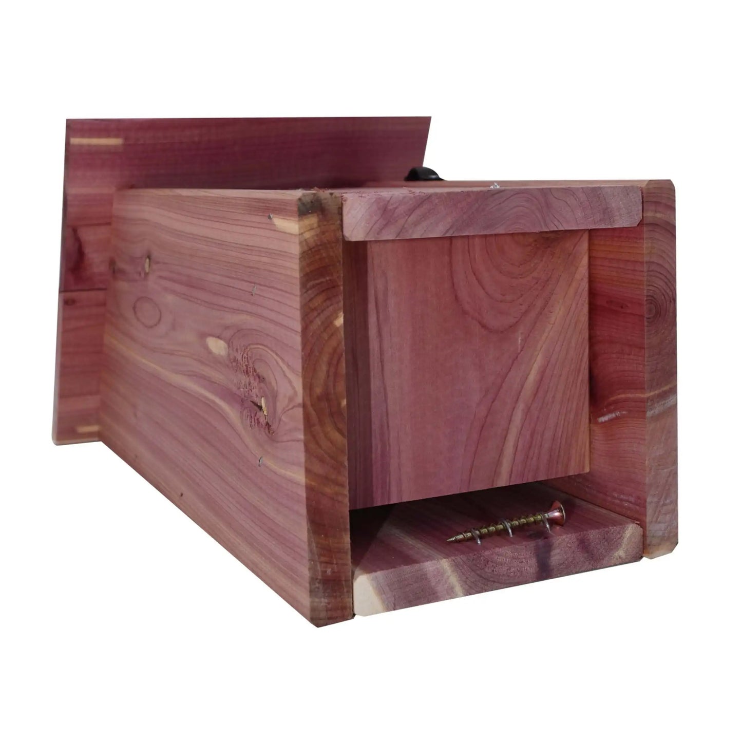 None Cedar Bluebird House Natural Habitat Garden Birds Outdoor