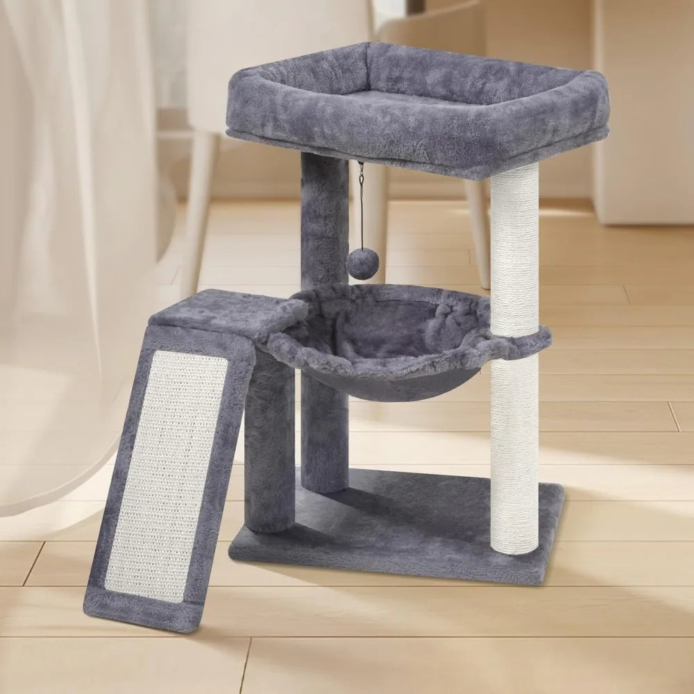 NBVCX Cat Tree Tower With Scratching Posts and Hammock