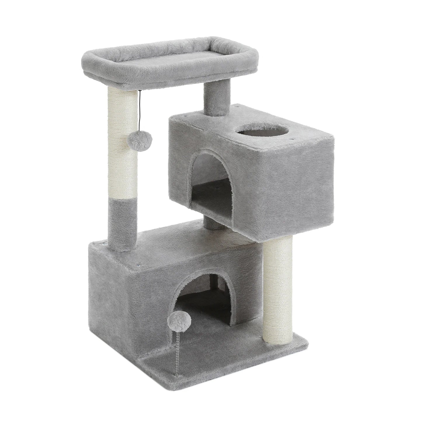 PEQULTICN Cat Tree Tower With Sisal Scratching Post