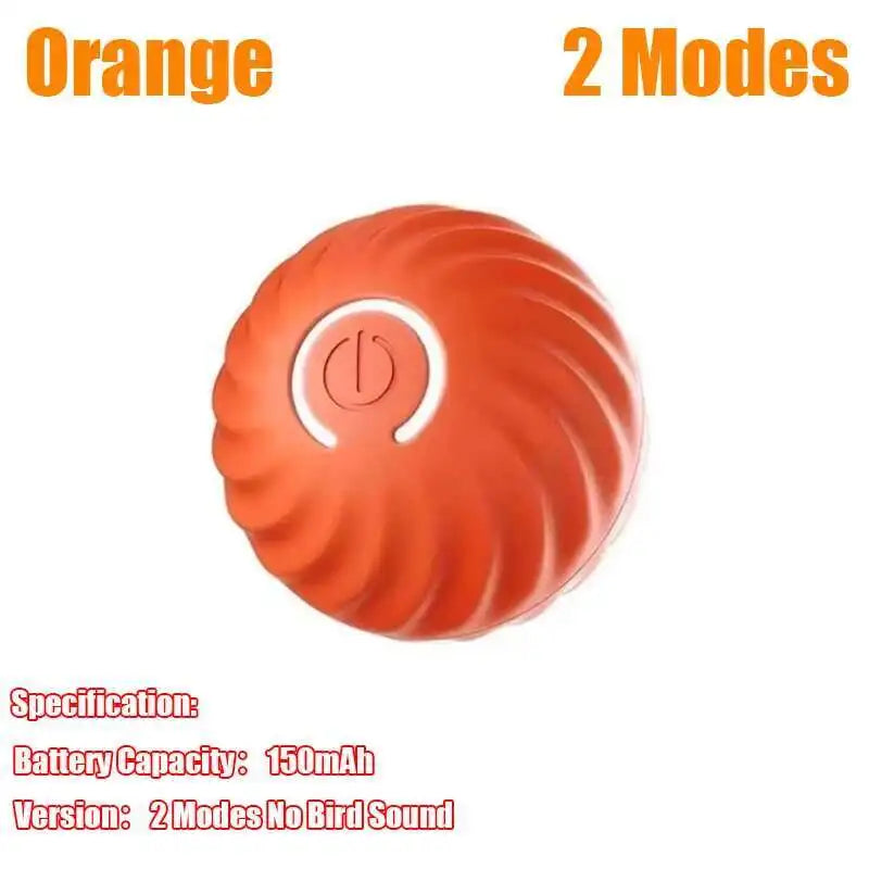 LISM Motion Activated Teasing Dog Ball Toy With Squeaky Rope