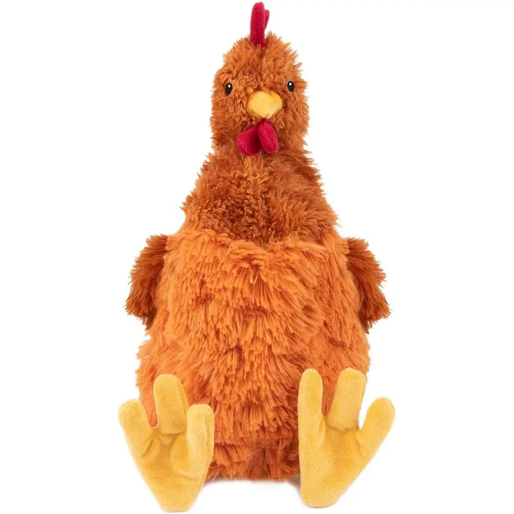 Interactive Squeaky Dog Chew Toy Crinkle Chicken For All Dogs