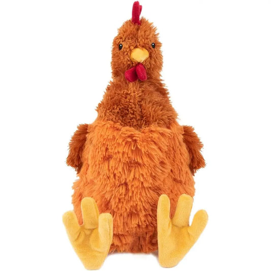 Interactive Squeaky Dog Chew Toy Crinkle Chicken For All Dogs