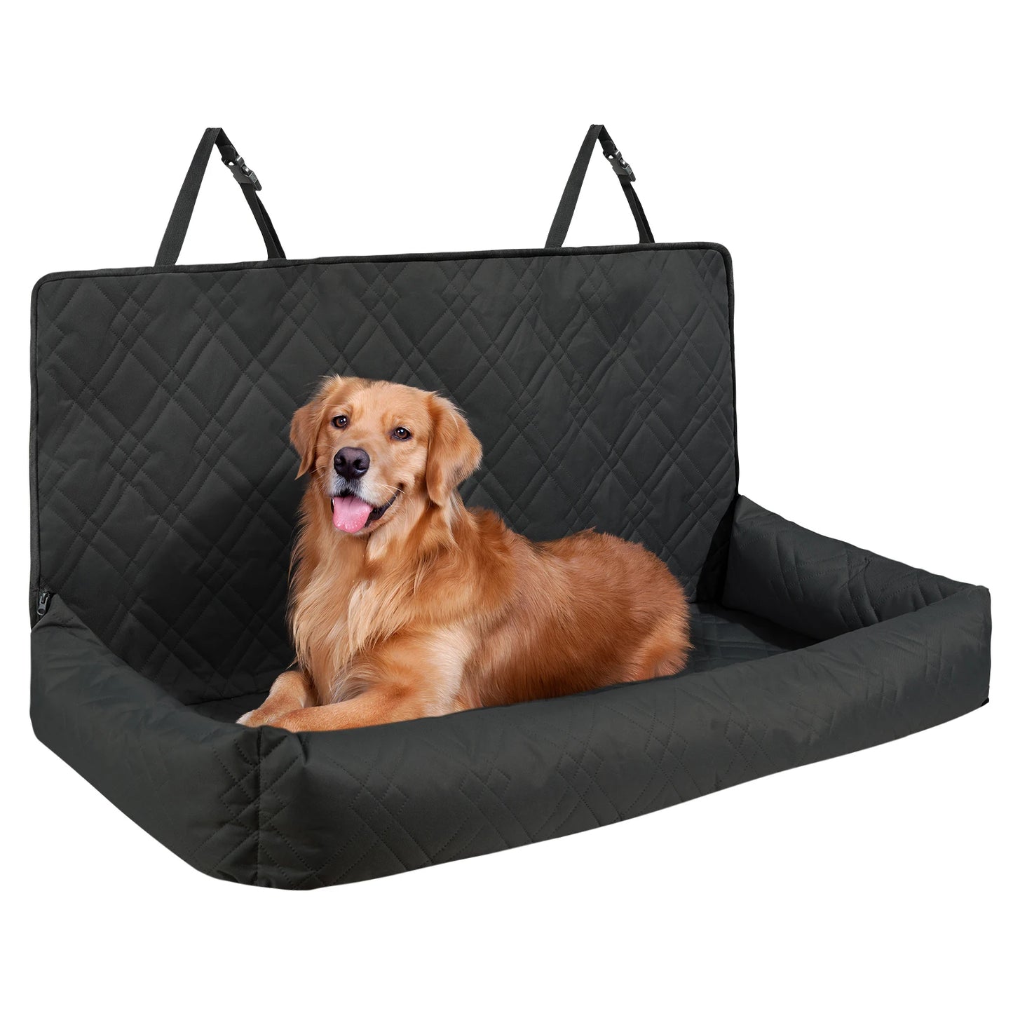 SucceBuy Waterproof Dog Car Seat Booster With Leash