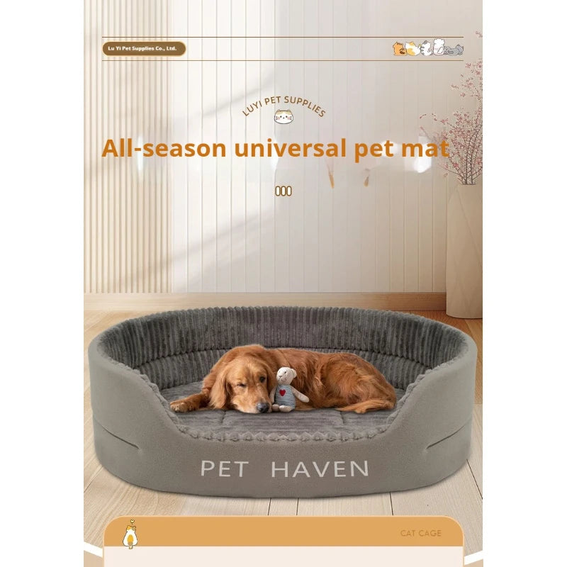 Oversized Soft Pet Bed For Dogs And Cats Non Slip