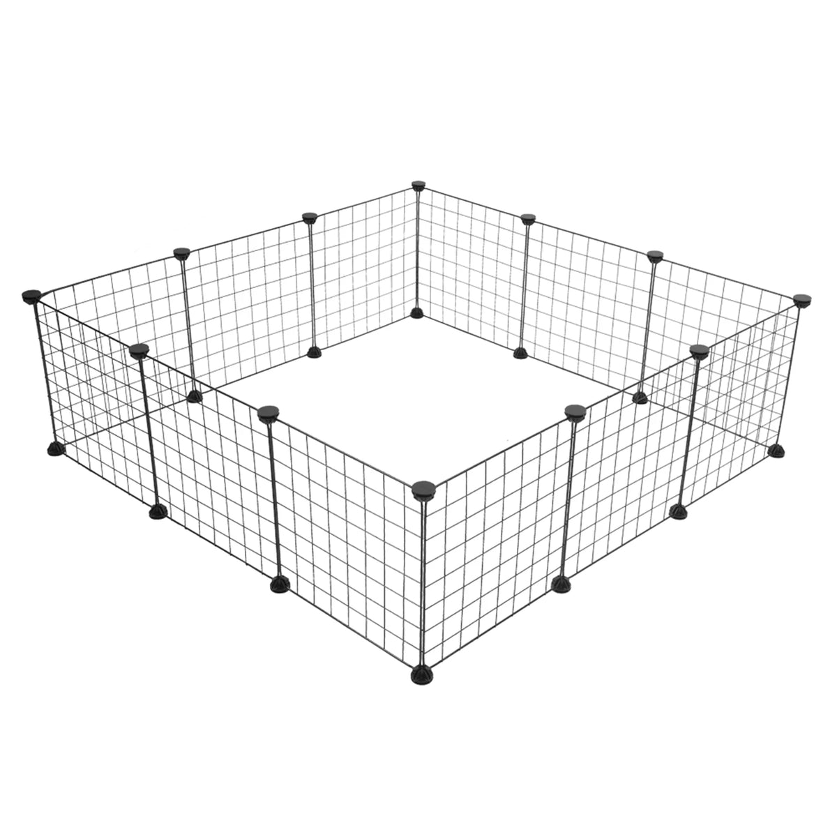 Portable Metal Wire Pet Playpen for Rabbits and Guinea Pigs