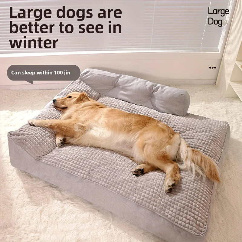 Winter Warm Non Slip Cat And Dog Kennel Bed Cushion