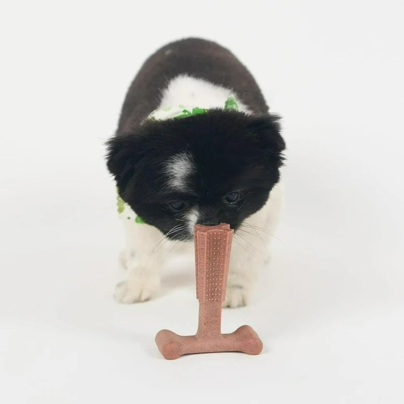 T Bone Dog Chew Toy For Aggressive Chewers Beef Flavor