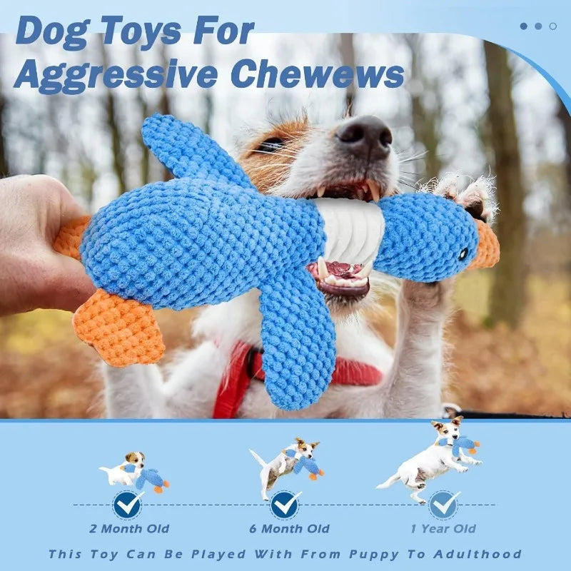 Indestructible Cat And Dog Toys For Aggressive Chewers Plush