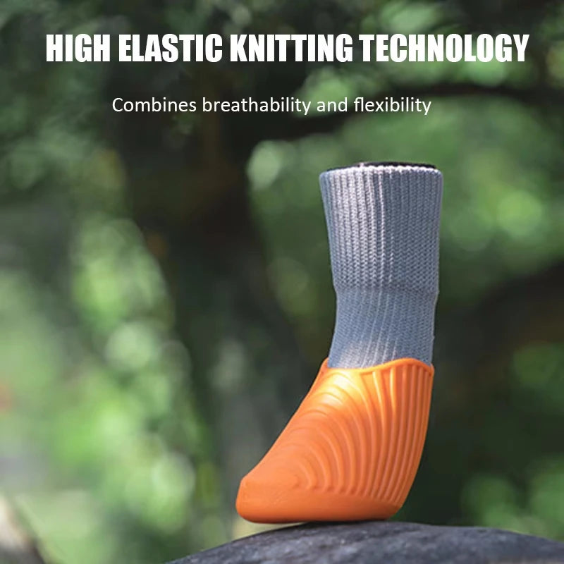 Outdoor Dog Boots Waterproof Anti Slip Paw Shoes For Dogs