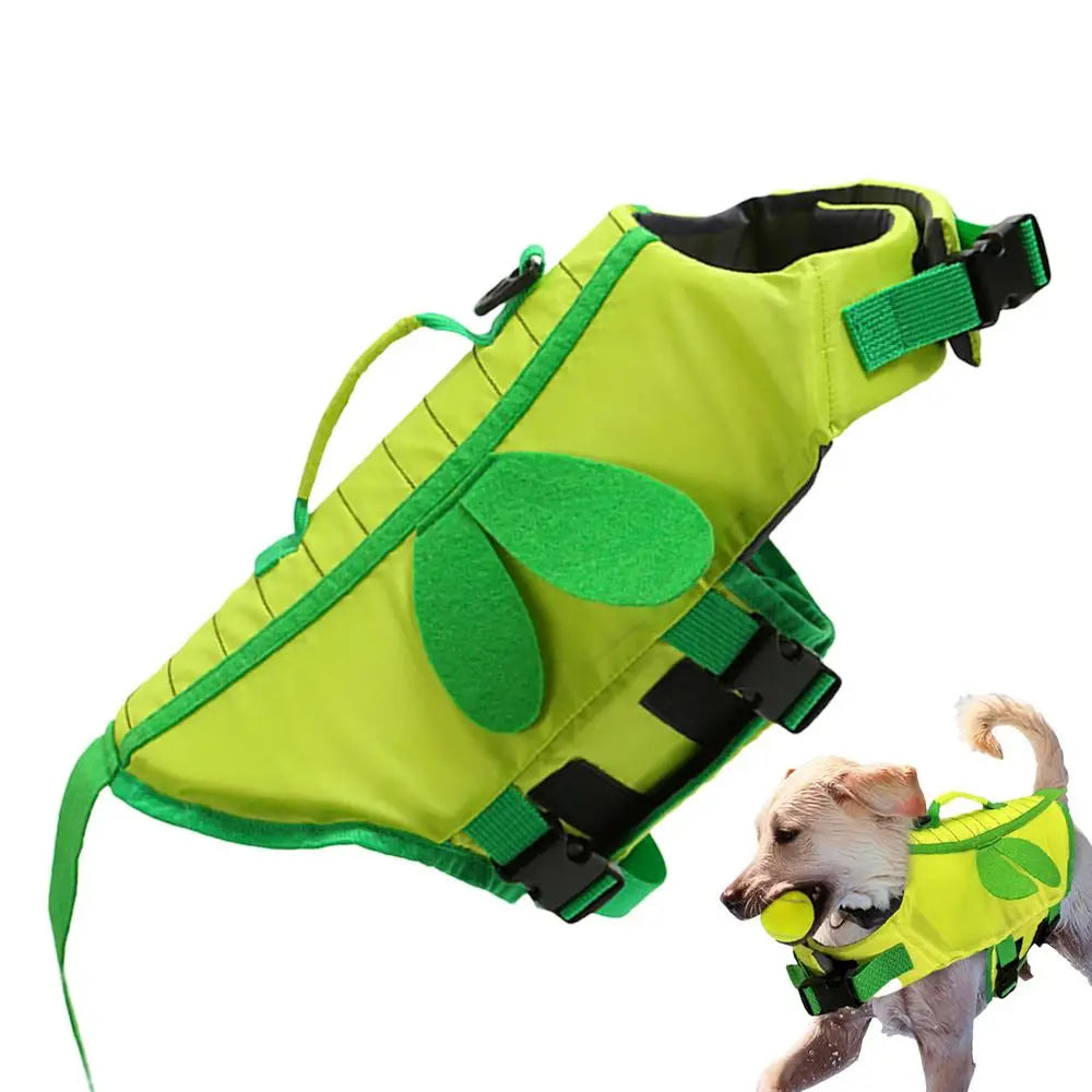 Ripstop Dog Life Vest With Adjustable Straps Quick Release