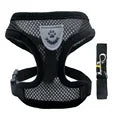 YTYINCN Dog Harness Vest With Leash Adjustable Polyester Mesh