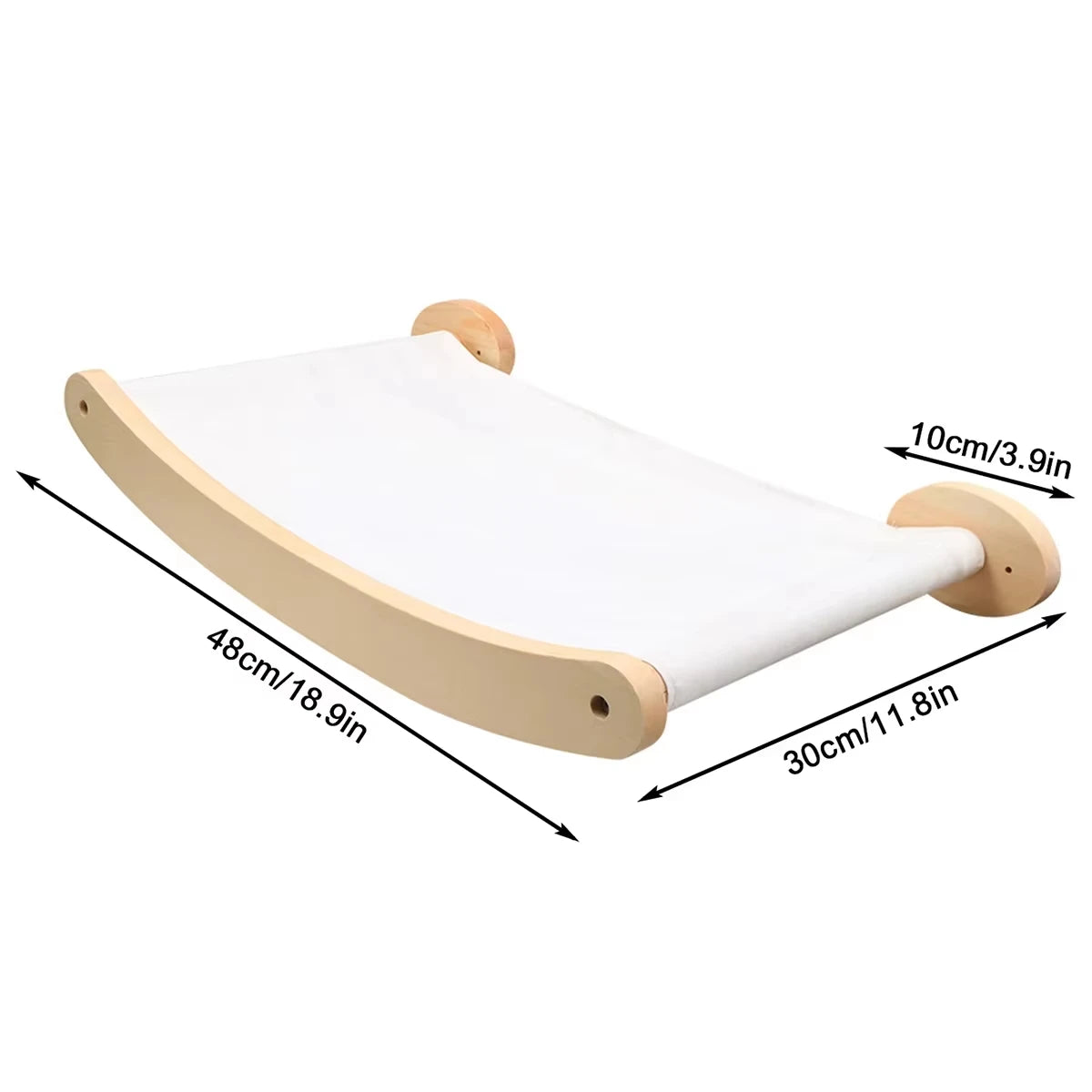 Cat Roped Bridge Wall Mount With Sisal For Indoor Cats