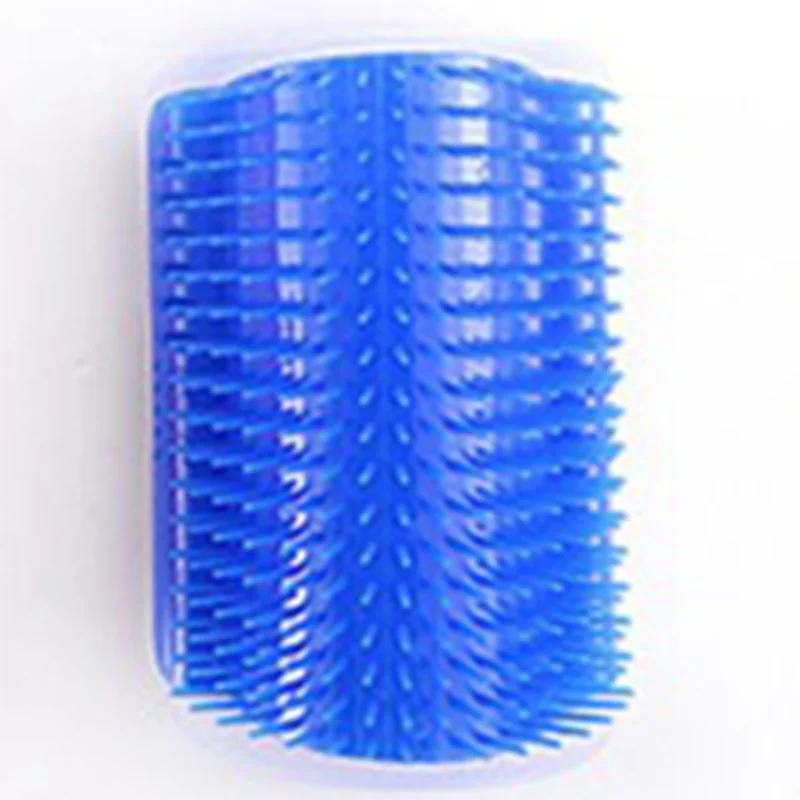 Cat Corner Scrubber Massager Scratcher Brush For Pets