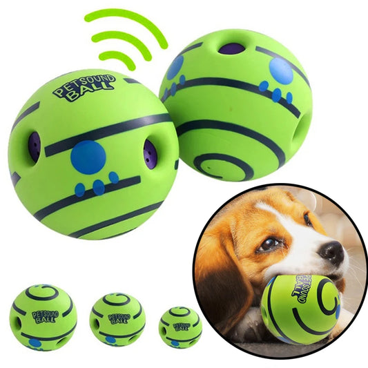 YTYIN Dog Toy Wobble Wag Giggle Ball For Attention