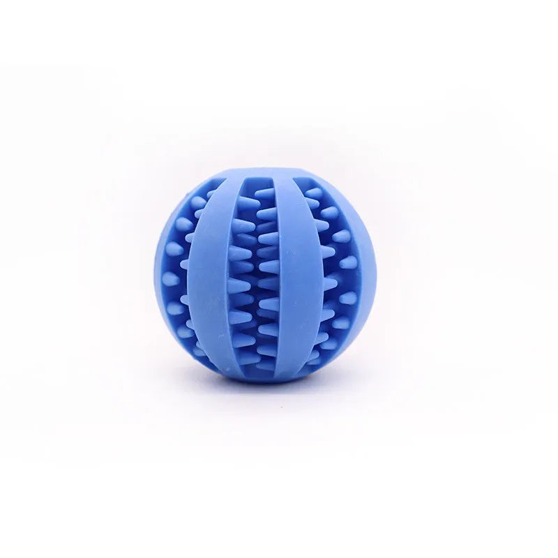 Rubber Dog Teething Puzzle Balls Training Toy For Dogs